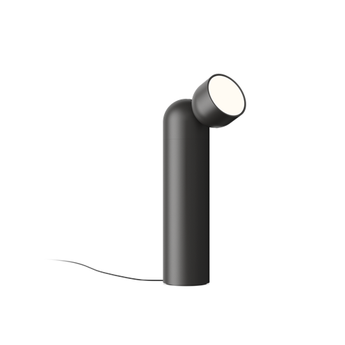 Vibia+Plusminus Solo LED 4,2W 374lm 2700K CRI>90, hämardatav Push dim, põrandavalgusti, must